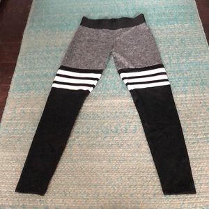 Bombshell thigh-high sock leggings